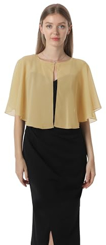 Chiffon-Capelet, weiche Umhänge, Schals und Wickeltücher für Abendkleid, Hochzeit, Umhang der 1920er Jahre, Schal, Accessoires für Damen, Flapper