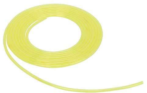 TOPINCN Tuyau de Tuyau de Tuyau de Gaz de Carburant à Essence pour Débroussailleuse Tuyau de Carburant Jaune Tuyau de Carburant Tube D'essence ètres Tondeuse à Gazon Accessoires de(3 * 6mm)