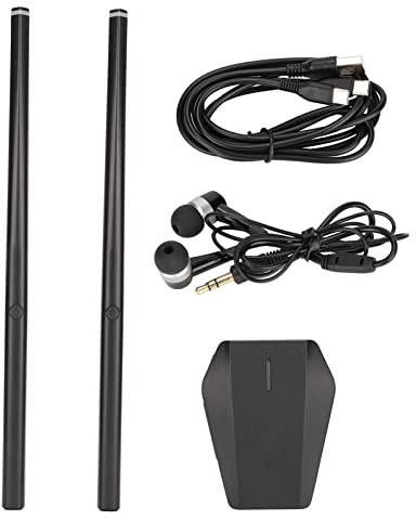 Air Electronic Drum Set, Tragbares Bluetooth-E-Drums, Virtual-Reality-Drum-Strike-Modul, Unterstützt MIDI, 1 Drum-Konsole und 2 Drumsticks, Echtes Trommelgefühl, Tolles für