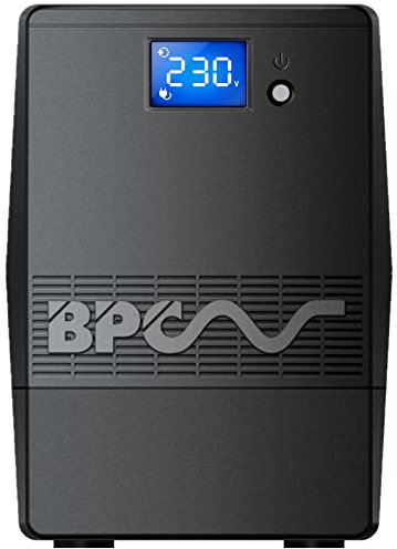 BPC Energy UPS Power Supply UK, Computer Uninterruptible Power Supply Units - 800VA /480Watts UPS with Battery Backup, 3 IEC Outputs for Surge Protection Ideal for Home or Office, 2 Year Warranty