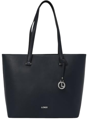 L.CREDI Flippa, Damen-Handbag, Marineblau, Einheitsgröße, Marineblau, Einheitsgröße