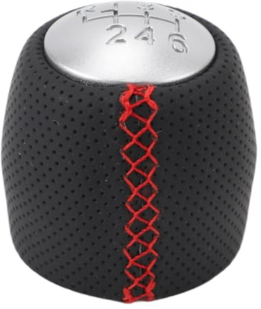 Miokycl Pomo de Palanca de Cambios de 6 Velocidades, Agarre Ergonómico, Estructura Confiable 55344557, Repuesto para 159 Brera Spider