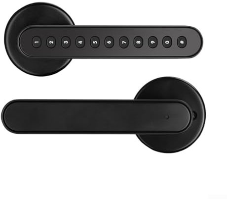 Smart Lock 4-in-1 Remote WiFi Weatherproof, Password+key+Bluetooth Security Entry Door Lock, Electronic Deadbolt With for Smart Life APP