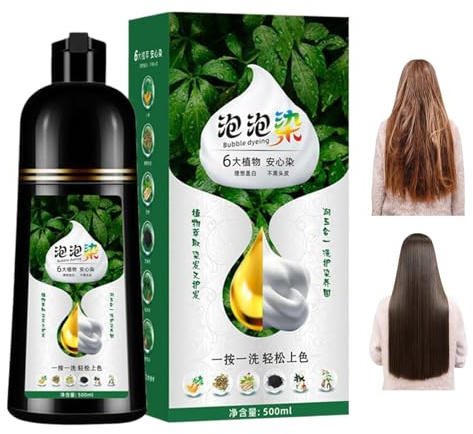 Shampoo Colorante Schiuma Vegetale Per Capelli Derivato Vegetale Delicato | Shampoo Colorante Per Adulti Donne Uomini Professionisti Viaggiatori Salone Bellezza Eventi Dettaglio