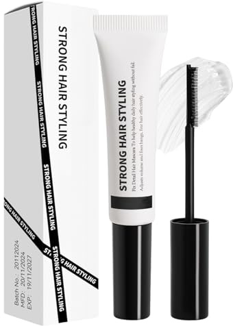 Hair Finishing Stick - 15ml Hair Mascara - hair Slick stick For Moisturizing, Quick Shaping, Non-Greasy And Natural - Gel For Women Forehead, Temples And Nape Styling