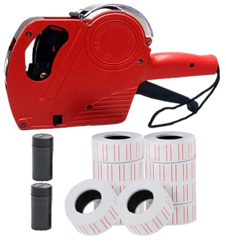Pricing Sticker Machine, Handheld Tag Maker, Labeling Device with Multi-Function Code Printing, Tagging Tool for Shops, Tools and Home Improvement, Maker for Supermarket Mall Retail Store Use