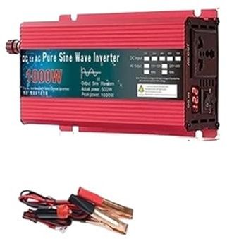Power Inverter Convertitore Potenza Solare Da 12 V A 220 V Trasformatore Inverter A Onda Sinusoidale Pura 1000W 1600W 2000W 3000W 12V 24V 220V 110V(24V,220V-240V 60HZ,1000W)