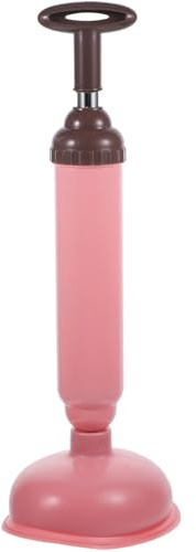 GALPADA Stantuffo Resistente e Pratico per WC Forte Aspirazione Strumento per Rimuovere Ostruzioni nel Bagno in Ufficio in PVC e Acciaio Inox