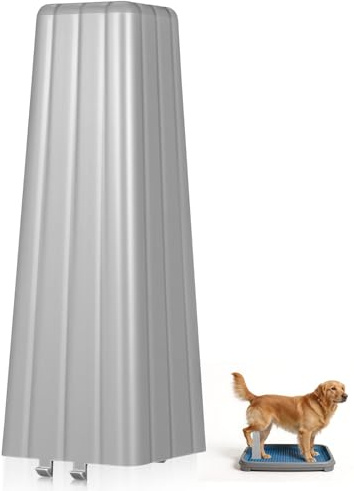 TOVINANNA Colonna Guida Urina per Cani in Pp Facile da Pulire Design Ergonomico per Addestramento Cani e Uso Interno