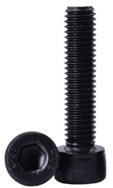 50-1000 Uds M2 .5 M3 M4 M5 M6 M8 Din912 G12.9 tornillo hexagonal Allen negro avellanado hexagonal(10.9 Flat Head Screw,12MM_M5(150PCS))