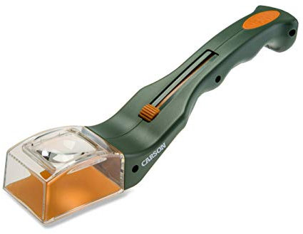 Carson BugView tierfreundlicher Lebend-Insektenfänger mit Forscherlupe, ideales Entdeckerspielzeug (HU-10)