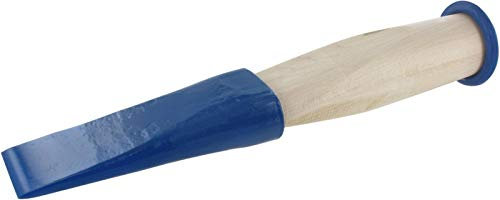 TRIUSO Stahl-Spaltkeil Scheitkeil geschmiedet mit Einsatzholz und Stahlring