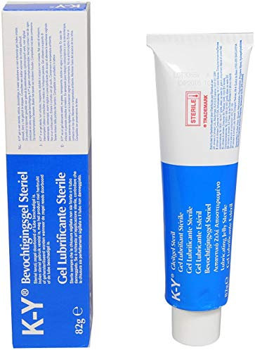 K-Y Gleitgel 82gr. Professionelles Gleitmittel. Top Qualität. Unparfümiert. Hypoallergen. Keine künstlichen Farbstoffe. Körperpflegeprodukt. Erwachsene. Für Frauen.