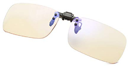 Gaming brille clip-Brillen Clip-Augenschonende Brillen-Clips, Blaulicht-Filter für Bildschirme (UV-Brillenclip)-anti kopfschmerzen/brillen anti müdigkeit