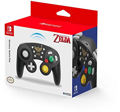HORI Controller Wireless Battle Pad (Zelda) Per Nintendo Switch - Nintendo Switch