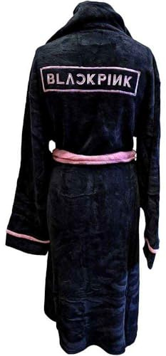Rock Off Trade Peignoir Blackpink Logo Noir