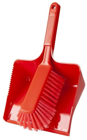 Haug Bürsten Kehrgarnitur rot Kunststoff 35.0 cm breit