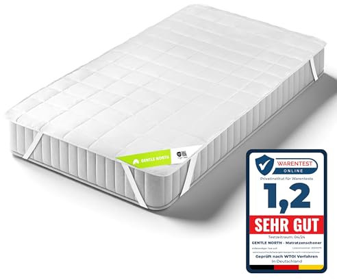 Matratzenschoner 160x200 cm - Matratzenauflage für Matratzen bis 30cm - Bei 60°C waschbar & Öko-Tex Zertifiziert für mehr Hygiene im Bett - Unterbett als Schutz für Boxspringbett & Topper
