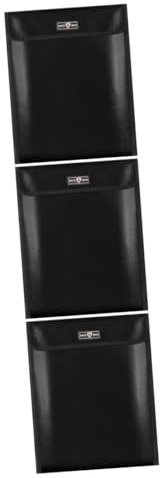 COHEALI 3 Stk Wasserdichte und feuerfeste Tasche waterproof phone pouch wasserdichte handytasche Reisepass Organisatoren wasserdichte Aktentasche geldtasche Dokumententasche Aktenhalter