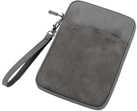 iFutniew 1 Stück Tablet Aufbewahrungstasche Reise Tragbare Tasche Geeignet für 9-11 Zoll Tablet Tasche Mini Serie Dunkelgrau