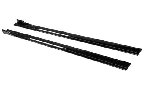 Seitenschweller 2,2 M Seitenschweller Stoßstangenverlängerung Splitter Diffusor Winglet Wings Für VW Für Golf 6 MK6 Für GTI Für GTD 2009-2011 2012 2013 Auto Seitenschürze(Glossy Black)