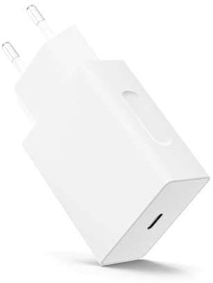 Prise USB C 20W Type C Adaptateur Secteur, pour iPhone 16 15 14 13 12 11 Pro Pro Max Plus Mini X XS XR IPad Air Pods Samsung Galaxy Mural Alimentation Adaptateur, Chargeur Rapide Prise (Blanc*1)