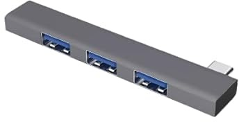 ROOMIE Nest Hub USB 4 en 1 répartiteur et rallonge 4 ports avec sortie USB/USB-C (sortie USB-C 3.0)