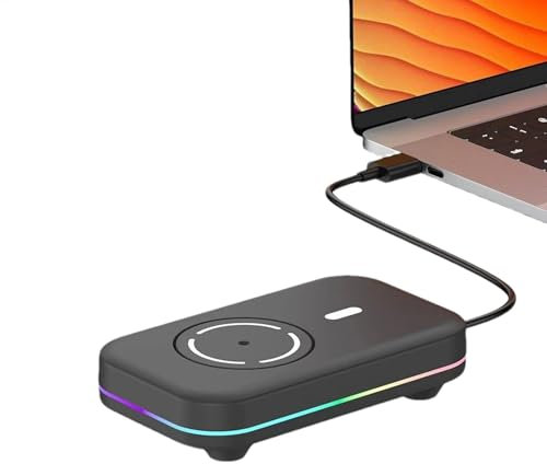 Ratones en movimiento LED eléctricos - Gadget de escritorio de luz RGB, Juguete de movimiento de material ABS | Accesorio de mesa interactivo para usuarios domésticos, niños, jóvenes y diversión de an