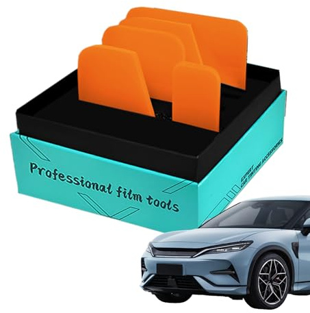 Herramientas para Tinte De Ventanas,Kit de Instalación para Vinilado de Vehículos | 5 Piezas para Película de Ventanas Exhibición Retail Moto Baño Hogar Auto Camión Uso Comercial