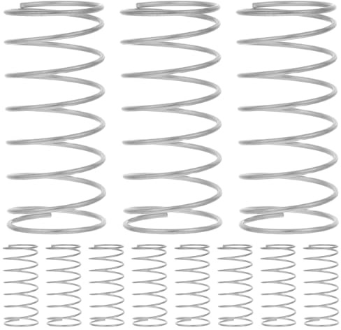 DOITOOL 20 ressorts de rechange universels pour bouton de chasse d'eau, bobine de compression en acier inoxydable pour actionneur de couvercle de réservoir, entretien de plomberie