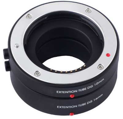 FOTGA AF Macro Auto Focus Tube Extension 10mm 16mm Set DG pour Samsung NX Montage