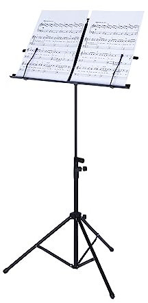 FiNeWaY@New Heavy Duty Orchestral Sheet Music Stand Holder Tripod Base Height Adjustable With Carry Bag