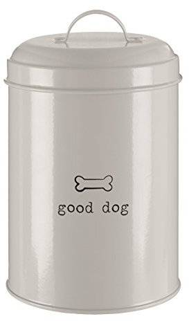 Premier Housewares Adore Pets Good Dog Food Storage Canister, 1.2 L - Natural