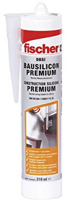 Fischer 53482 Premium Building silicone sigillante Dbsi grigio 310 ml