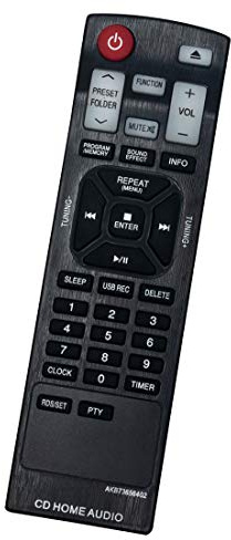 ALLIMITY AKB73656402 Fernbedienung Ersatz für LG HiFi System CM2820 CM2630 | CM-2630 CM2630B CM-2820 CM-2630B