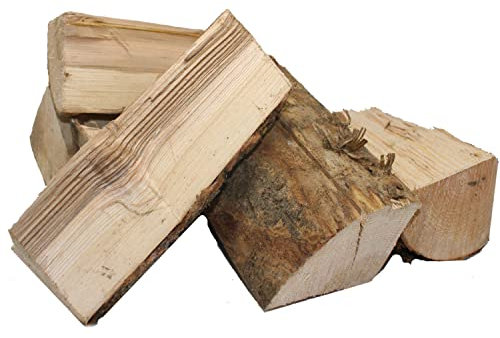 BTT-MHS Brennholz Mischholz (ca. 25cm) 30kg getrocknet Kamin Ofen Stammholz Feuerholz Grillholz