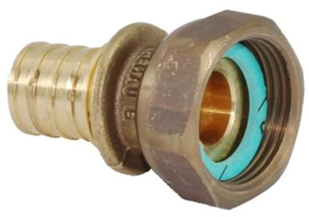 Rehau Rautitan RX+ Übergang mit Überwurfmutter, 16 mm x G 1/2