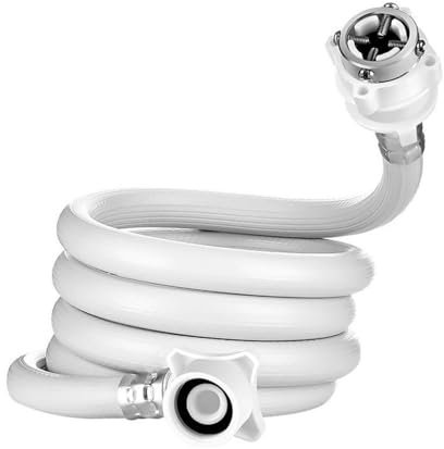 PJQUEKAIPJ Waschmaschinen-Wassereinlassrohr, Waschmaschinenrohr for Füllen von Wasser, Waschmaschinenschlauch, tragbarer Wassereinlassanschluss und (Size : 3m)