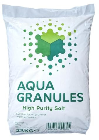 Dishwasher Salt 25 kg Bag for Dishwashers and Water Softeners | Granular High Purity
