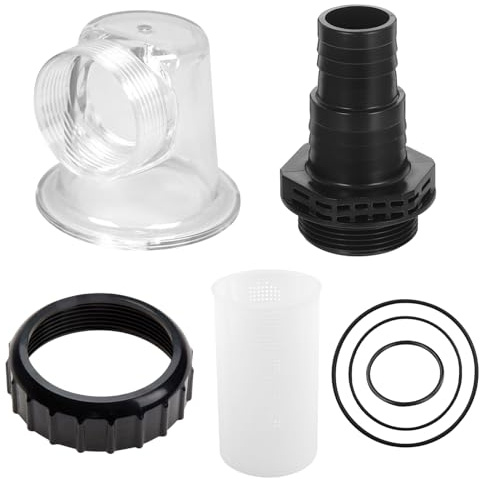 GZWY Accessoire de piscine pour SPS25, SPS50, SPS75, SPS100, pompe de circulation de piscine, insert transparent, couvercle de pré-filtre, panier de pré-filtre, joints toriques, raccords, pièces de