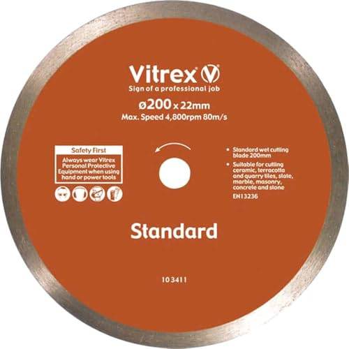 Vitrex 103411 Standard Diamond Blade, 200mm