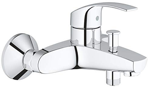 Grohe 33300002 Eurosmart Miscelatore Monocomando Per Vasca/Doccia, Cromo, Esterno