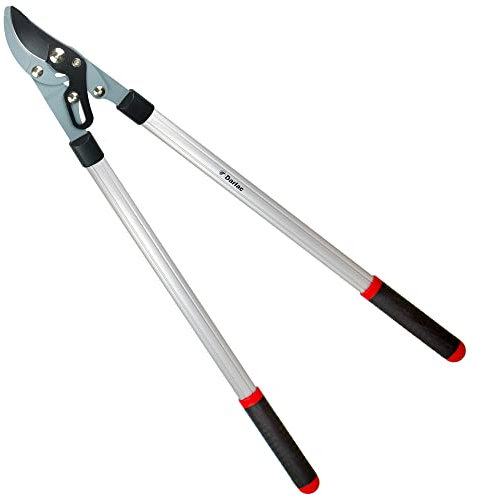 Darlac Bypass Garden Loppers – Heavy Duty Double Compound Action Bypass Loppers for Gardening – Power Action That Reduces Effort – 40mm Cut Capacity - SK5 High Carbon Steel Blade