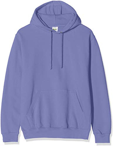 AWDis JH001MLIPM, Felpa con Cappuccio Uomo, Lilla (True Violet), X-Small