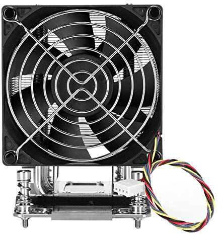 Goshyda CPU Cooler, 12V SNK-P0064AP4 Low Noise CPU Heat Sink for AMD EPYC 7000 Series CPU Heat Sink, for Supermicro H11 Single/Dual Motherboard