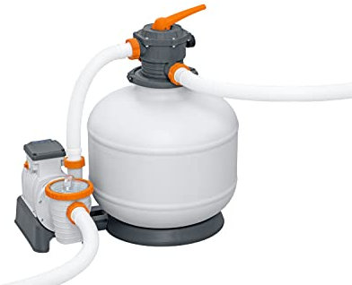 Bestway Flowclear Sandfilteranlage mit Zeitschaltuhr 11.355 l/h, 500 W