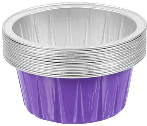 FRCOLOR 30pcs Foil Wax Melting Bowls Nonstick Wax Warmer Containers for Hair Removal for Face Body for Easy to Use and Clean