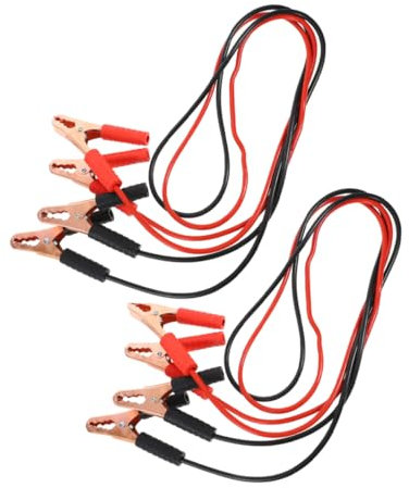 FUNOMOCYA 2stücke Starthilfekabel Für Autos Batteriekabel Hochleistungs-starthilfeleitung Mit Starthilfekabelklemmen Für Autobatterien Und Lkw