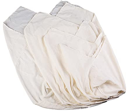 CIYODO Bolsa de Filtro para Vino Y Leche de Soja Colador de Tela de Algodón Malla Verde Reutilizable Fácil de Lavar para Extracción de Jugo de Leche de Nueces