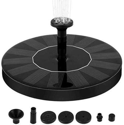 BESPORTBLE Pumpe 1w Schwimmendes Wasserspiel Für Gartenteich Außendekor Pumpe Für Kleinen Teich Vogelbad